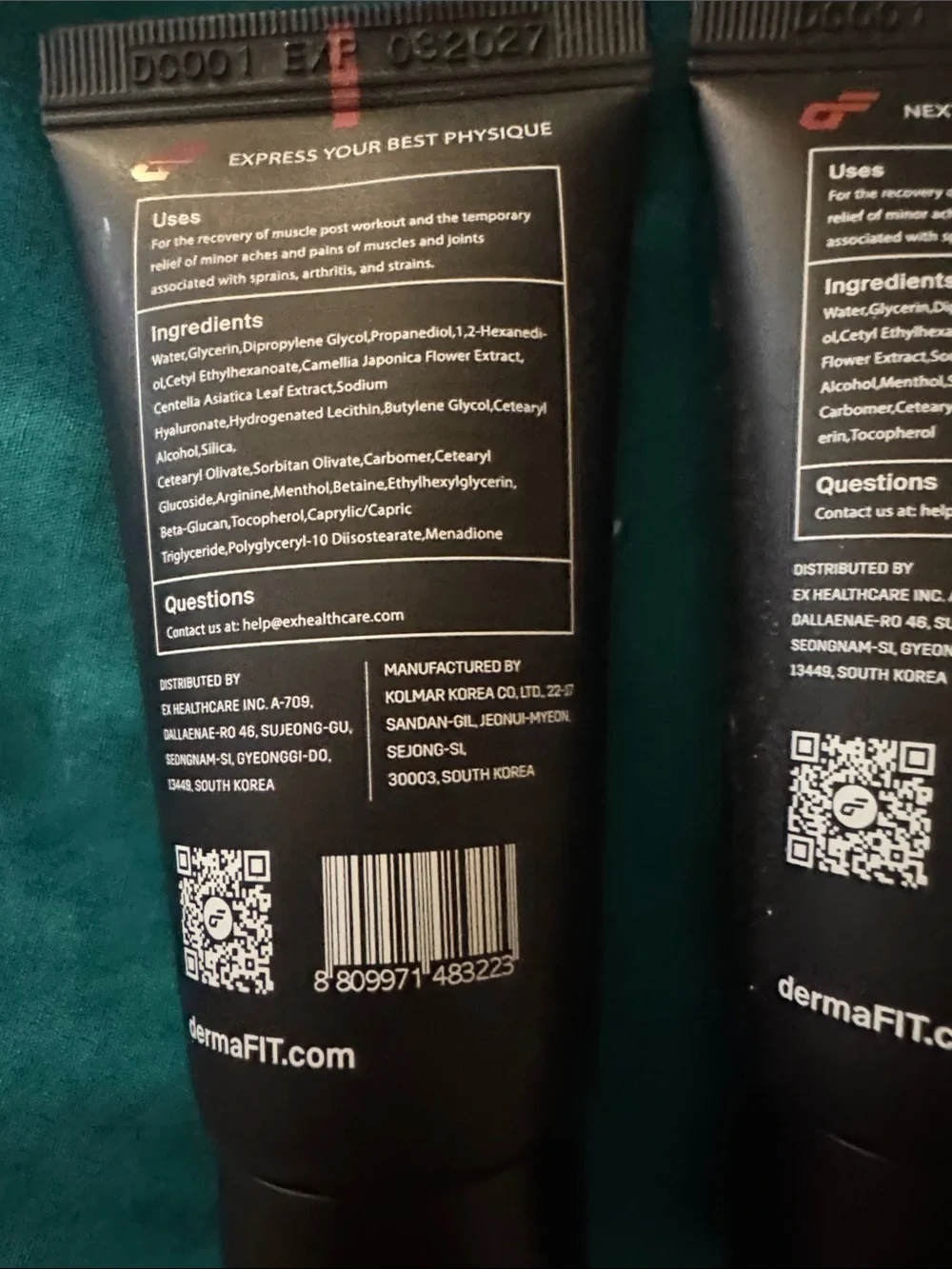 Muscle Retention Cream - Black (Extra Strength)